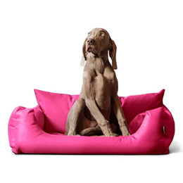tierlando NEMO Hundebett für kleine und mittelgroße Hunde aus robustem Oxford Polyester in Rosa Größe S – Bild 1 von 6