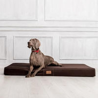 Produktbild von tierlando Orthopädische Hundematratze Basic aus Polyester in Braun Größe M