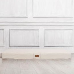 Produktbild von tierlando Orthopädische Hundematratze Basic XL für große Hunde aus pflegeleichtem Polyester in Beige