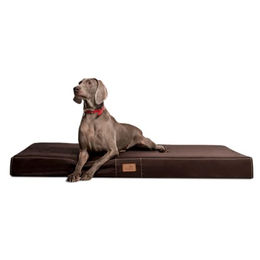 tierlando Orthopädische Hundematratze Hugo Basic für große Hunde aus Polyester in Braun 120x90cm - 120 cm – Bild 1 von 3