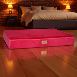 tierlando Orthopädische Hundematratze Stuart Ortho Plus mit Memory Foam in Rot Größe L – Bild 1 von 5