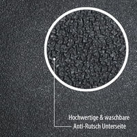 Produktbild von tierlando Orthopädisches Hundebett Floyd mit Viscoschaum-Matratze aus High-Tech-Velours und Plüsch Dunkelrot 150x100cm