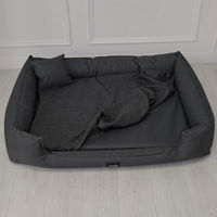 Produktbild von tierlando Orthopädisches Hundebett Goofy für große Hunde XL mit waschbarem Polyester-Bezug in Camouflage