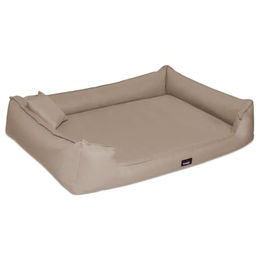tierlando Orthopädisches Hundebett Goofy mit Memory Foam für große Hunde XL in Beige – Bild 1 von 4