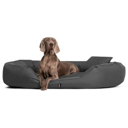 tierlando Orthopädisches Hundebett Sammy mit viscoelastischer Matratze aus Polyester in Graphit 170x110cm – Bild 1 von 8