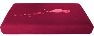 Tierlando Quick-Cover Soft Velours Alice Matratzenschoner für Hundematten in Rot – Bild 1 von 2