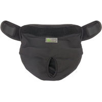 Produktbild von Tierlando Waschbare Hundewindel für große Rassen in Schwarz XL