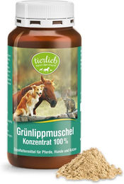 tierlieb Grünlippmuschel-Konzentrat Pulver zur Unterstützung der Gelenke 150g – Bild 1 von 2