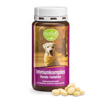 Produktbild von tierlieb Immunkomplex Hunde Tabletten zur Immunstärkung 180 Stück