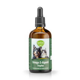 tierlieb Omega-3-Algenöl-Tropfen Vegan für Haut und Fell 100 ml – Bild 1 von 1