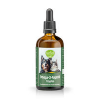Produktbild von tierlieb Omega-3-Algenöl-Tropfen Vegan für Haut und Fell 100 ml