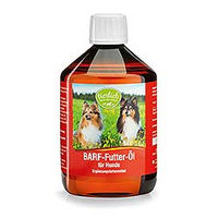 Produktbild von tierlieb Sanct Bernhard BARF Futteröl für Hunde kaltgepresst mit Vitamin E 500 ml