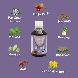Produktbild von Tierliebhaber Animagus Chillout Saft zur Beruhigung für Hunde 500ml