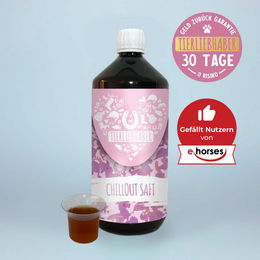Produktbild von tierliebhaber-animagus Chilloutsaft Pferd Ergänzungsfutter zur Beruhigung und Verdauung