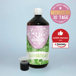 Produktbild von tierliebhaber-animagus Darmkräutersaft für Pferde zur Unterstützung der Magen-Darm-Verdauung