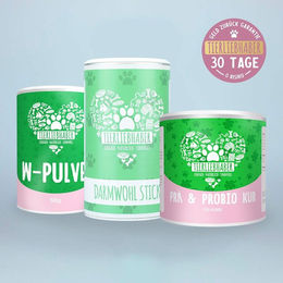 Produktbild von tierliebhaber-animagus Darmpflege Bundle XL mit Probiotika für die Magen-Darm-Gesundheit und Verdauung - 14 x 25 g