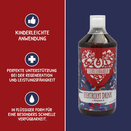 Tierliebhaber Animagus Elektrolyt Drink für Pferde 3x1L – Bild 1 von 2