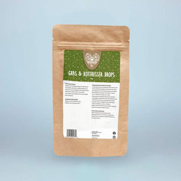 Produktbild von Tierliebhaber-Animagus Gras- und Kotfresser Drops Probe Verdauungshilfe mit Insekten - 25 g