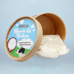 Tierliebhaber Animagus Hundeeis mit Kokos 50g – Bild 1 von 2