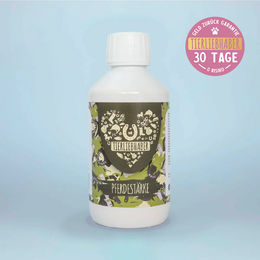 Produktbild von tierliebhaber-animagus Pferdestärke Ergänzungsfutter Liquid zur Unterstützung von Immunsystem und Magen-Darm für Sport, Zucht sowie Fohlen und Aufzucht - 1000 ml