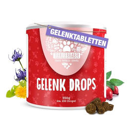 TIERLIEBHABER Gelenk Drops Gelenk-Supplement für Hunde mit Grünlippmuschel, Teufelskralle, MSM und Kollagen 350g - 350 g – Bild 1 von 11