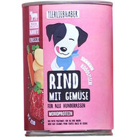 Produktbild von Tierliebhaber Nassfutter Rind mit Gemüse Monoprotein Sensitive 400g