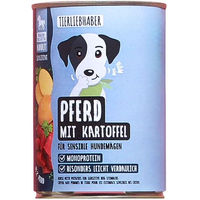 Produktbild von Tierliebhaber Pferd Nassfutter mit Kartoffeln Monoprotein Sensitive 400g