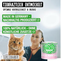Produktbild von TIERLIEBHABER Prä- und Probio Darmkur für Katzen mit Probiotika und Flohsamen 80g - 75 g