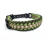 Produktbild von Tierluxe Hundehalsband Foxy Handgemacht aus Paracord und Biothane XS Halsumfang 20-25 cm