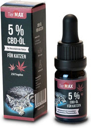 Tiermax CBD-Öl 5% zur Beruhigung für Katzen – Bild 1 von 3