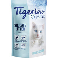 Produktbild von Tigerino Crystals Katzenstreu Classic Sensitive Silikatstreu unparfümiert 6 x 5 l - 6 x 5 l