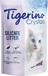 Produktbild von Tigerino Crystals Katzenstreu Silikatstreu Lavendelduft 3 x 5 l - 3 x 5 l