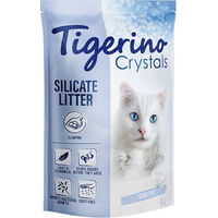 Produktbild von Tigerino Crystals Sensitive klumpende Silikat-Katzenstreu parfümfrei 5 l - 5 l