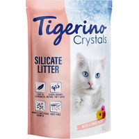 Produktbild von Tigerino Crystals Silikat Katzenstreu Blütenduft 5 l - 5 l