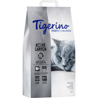 Produktbild von Tigerino Performance Active Carbon Katzenklumpstreu Babypuder 2 x 14 l - 2 x 14 l