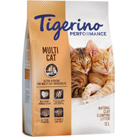 Produktbild von Tigerino Performance Multi Cat Katzenstreu Klumpstreu Babypuderduft 12 l - 12 l