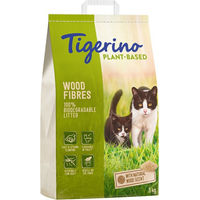 Produktbild von Tigerino Plant-Based Holzfaser Katzenstreu unparfümiert 25 l (10,3 kg) - 25 l
