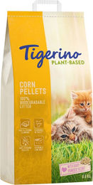 Produktbild von Tigerino Plant-Based Mais Katzenstreu Babypuderduft Vegan 14 l - 14 l