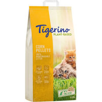 Produktbild von Tigerino Plant-Based Mais Katzenstreu Pellets Pinienduft Vegan 2 x 14 l - 2 x 14 l