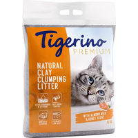 Produktbild von Tigerino Premium Katzenklumpstreu Mandelmilch- & Honigduft 12 kg - 12 kg