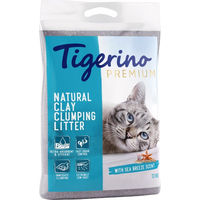 Produktbild von Tigerino Premium Katzenklumpstreu Meeresbrise 12 kg - 12 kg