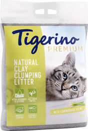 Produktbild von Tigerino Premium Katzenklumpstreu Zitronengrasduft 12 kg - 12 kg