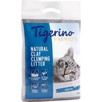 Produktbild von Tigerino Premium Katzenstreu Sensitive unparfümiert 6 kg - 6 kg