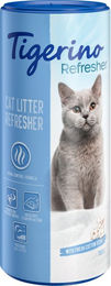 Produktbild von Tigerino Refresher Naturton Deodorant für Katzenstreu Baumwollblütenduft 2 x 700 g - 2 x 700 g