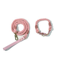 Produktbild von Tinklylife Comfy Halsband Set Rosa Polyester Größe M