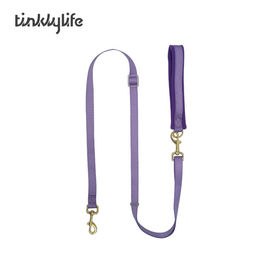 Produktbild von Tinklylife Hundeleine aus Nylon in Lila mit Schlaufe