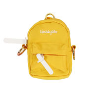 Produktbild von Tinklylife Mini-Hunderucksack aus wasserabweisendem Polyester in Gelb