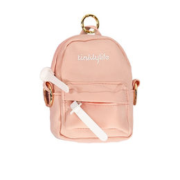 Produktbild von Tinklylife Mini-Hunderucksack aus wasserabweisendem Polyester in Rosa