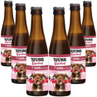 Produktbild von TJURE Hundesmoothie Huhn mit Beeren 6 x 220 ml Getreidefrei und Laktosefrei - 6 x 220 ml