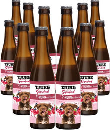 TJURE Hundesmoothie Huhn mit Beeren Superfood Getreidefrei und Laktosefrei 12 x 220ml - 12 x 220 ml – Bild 1 von 6